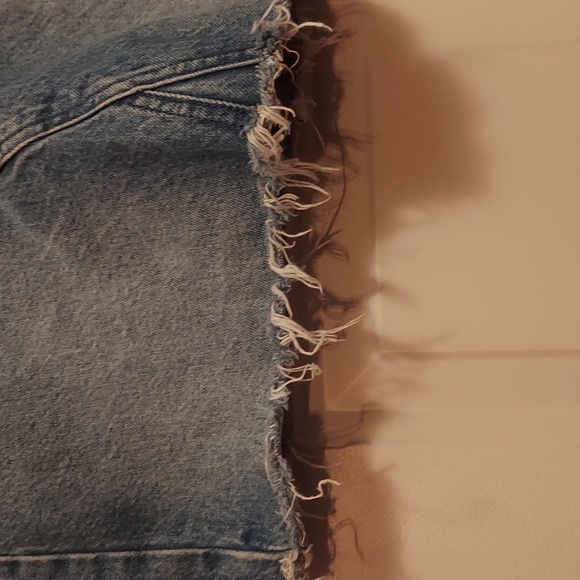 Women's Addie's Room Ohio State denim skirt - Picture 4 of 8